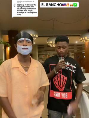 A post by @komedyen_marcel7 on TikTok caption: Réponse à @Jemafa  EL RANCHO🔥🔥