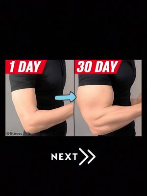 A post by @fitness__tip on TikTok caption: Want bigger arms ?