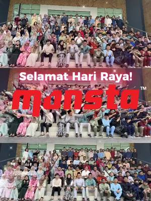 A post by @boboiboy on TikTok caption: Open House Raya Monsta 2025 🥳✨