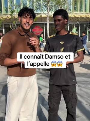 A post by @iroytoutcourt_ on TikTok caption: Il connaît Damso et l’appelle 