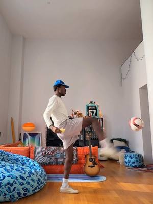 A post by @wisdm8 on TikTok caption: Footy, guitar, apple, favorite musician, 9am. 