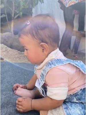 A post by @msrachelforlittles on TikTok caption: This is precious baby Amal in Gaza. 💕 She deserves everything my baby has. They are no different. Her mom and I are no different. Our love for our babies is no different.  I pray that Amal and all children have healthy food, clean water, medical care and a safe place to live. So many children don’t, but they could. That’s the part that hurts so much. We stand by. @ayuob.family.gaza 