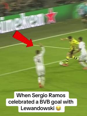 A post by @bvb on TikTok caption: Sergio Ramos felt like all of us in this moment 😂