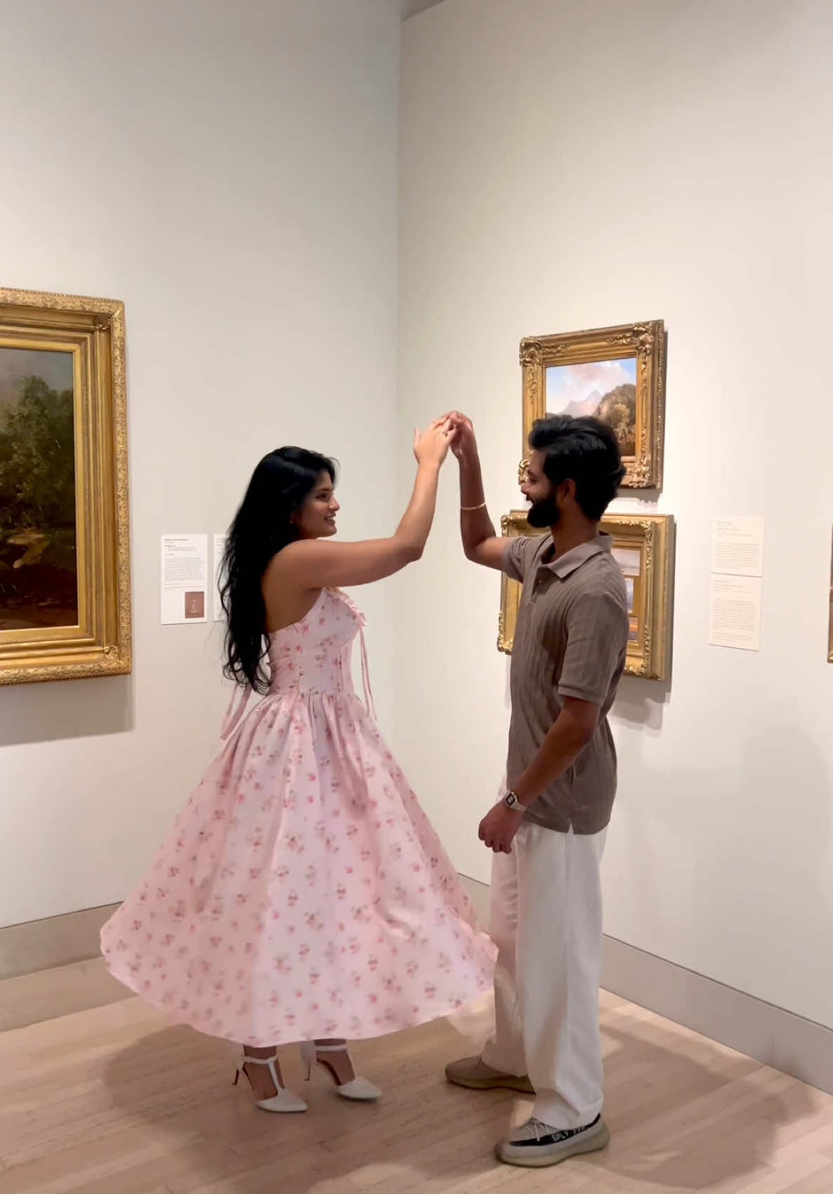 A post by @radhao_o on TikTok caption: It was a perfect date 💕  Dress: @sheinofficiall 