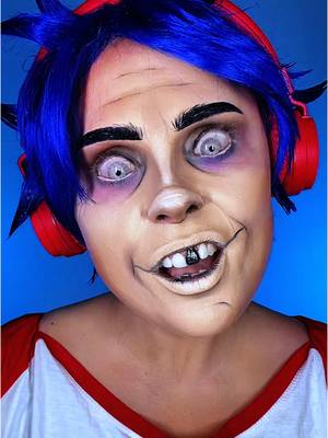 A post by @theroligore on TikTok caption: My boy 2D  You lot gave this a bit of a mixed review 😅 Mostly the mouth thing 😂 #gorillaz 