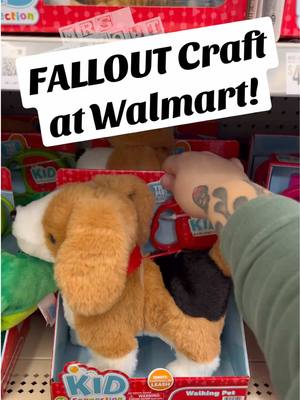 A post by @mrs.fallout on TikTok caption: CRAFTING A DIY WALKING DOGMEAT PLUSH #fallout #crafting #mrsfallout #Falloutonprime #fallouttok 