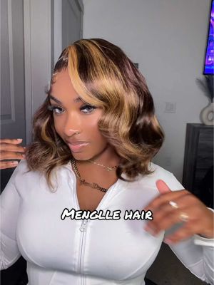 A post by @naaecash3 on TikTok caption: the perfect unit for summer and it’s only $72 right now!! 🔥 @mengllehairshop #mengllehair #wiginstall #gluelessbobwig #gluelesswig 