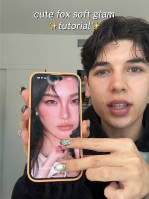 A post by @marioselman on TikTok caption: are we giving foxy? (will definitely be trying this look again) (ib: @Ivan Lam )