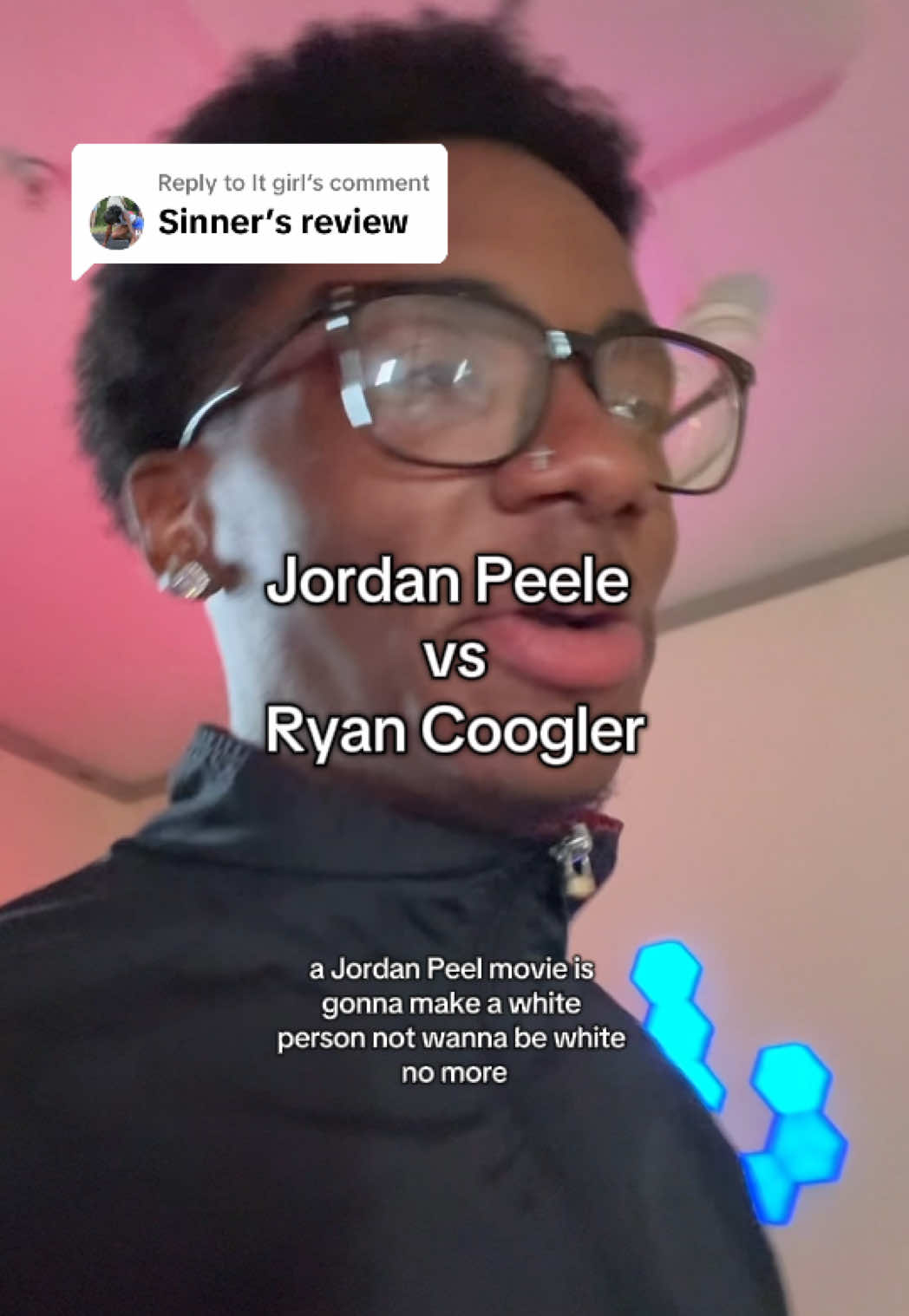 A post by @milfluvjae on TikTok caption: Replying to @It girl two vids in one week who am I feeling likee #sinners #ryancoogler #getout #jordanpeele #racism #blacktiktok 