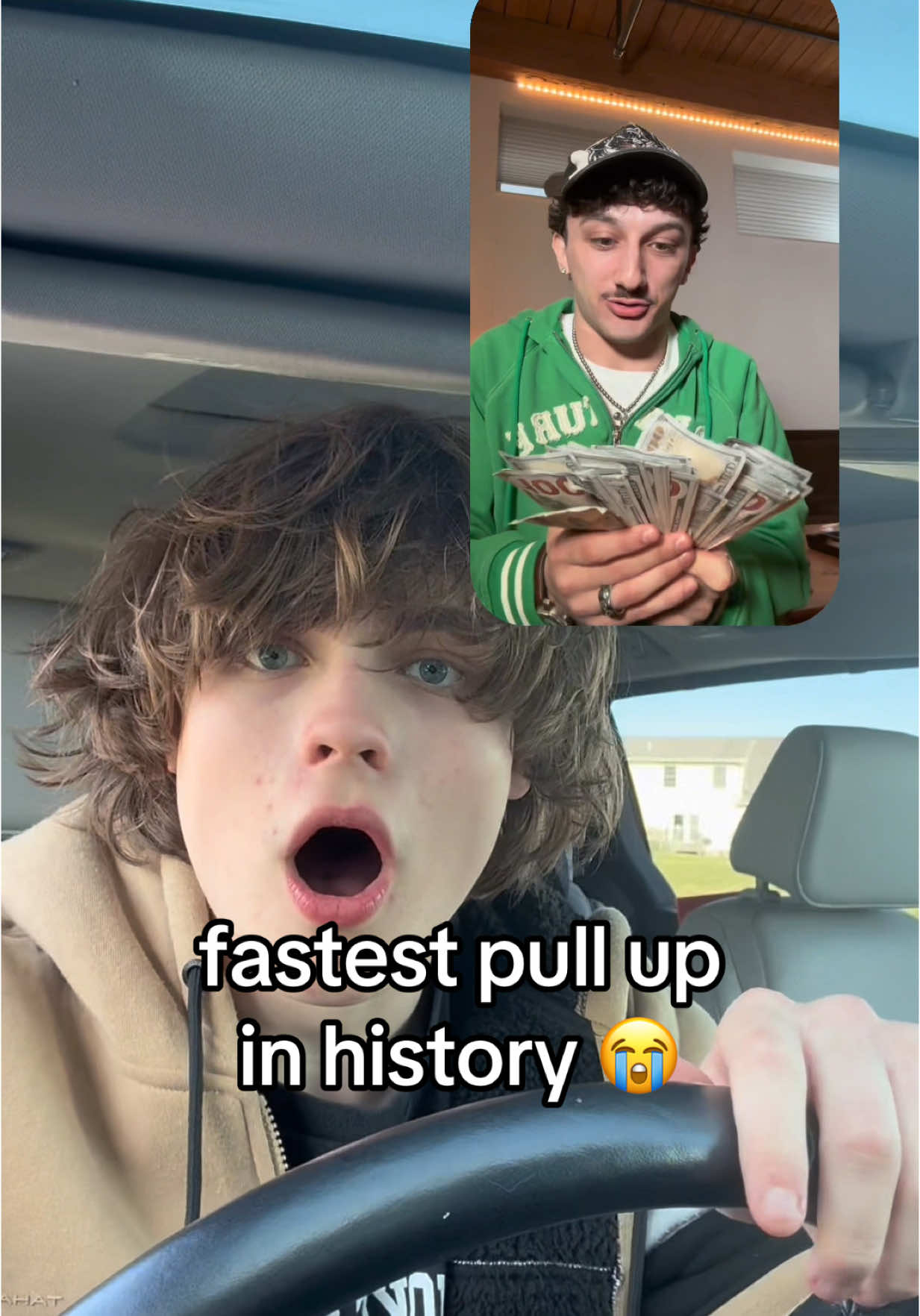 A post by @edmondx on TikTok caption: fake everything this is just acting and editing and nobody was hurt 👍 #fyp #edmondx @TAMIR OMARI 