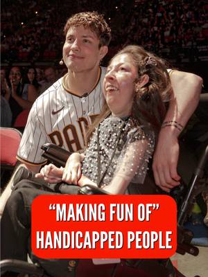 A post by @matt_rife on TikTok caption: What comedy is all about ❤️ Bianca’s message at the end melted my heart. #comedy #standup #standupcomedy #funny #mattrife #crowdwork #handicap #roast 