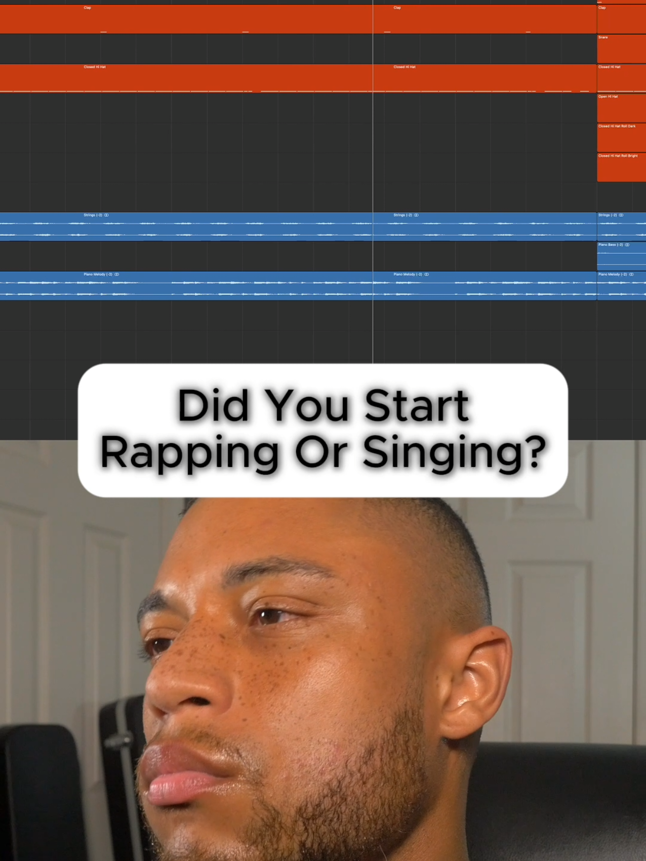 A post by @lmarquee on TikTok caption: Should I keep this beat on my hard drive? #musicproducers #ProducerTok #BeatMaker #DuetThisBeat #duetbeats 