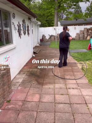 A post by @toniscleaningco on TikTok caption: One year ago I posted my first cleaning video ❤️ ##happyanniversary