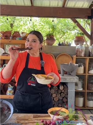 A post by @anaraquelhz on TikTok caption: Una rica comida de rancho; carne seca, frijoles de la olla, chile de molcajete, con tortillas recién hechas!😋😋🪵🔥❤️#parati #fyp #cocinandoconraquel 