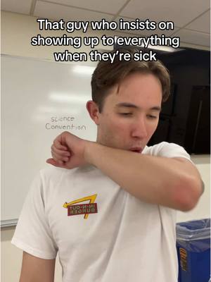 A post by @thatmattstorms on TikTok caption: “It’s just allergies” #fyp #funny #relatable 