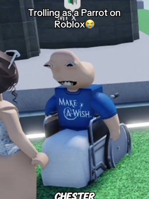 A post by @anticlimaxjax on TikTok caption: bro got CLIPPED by a PARROT😭 full vid on my yt RIGHT NOW!! #roblox #robloxfunny #robloxmicup #micup #micuproblox #robloxian#robloxian #robloxfyp #funnyroblox #funroblox #funnymomentsroblox #robloxmeme #robloxfunnymoments #robloxtroll #robloxtrolling #robloxtiktok #robloxvoicechat #robloxvr #robloxvrfun #robloxfunnymoments     