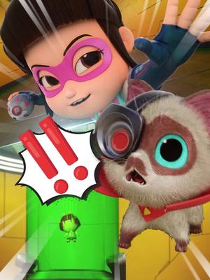 A post by @boboiboy on TikTok caption: Pipi vs Pupu? Siapa menang dapat susu! 🐱🥛 #FernleafMY #PapaPipi