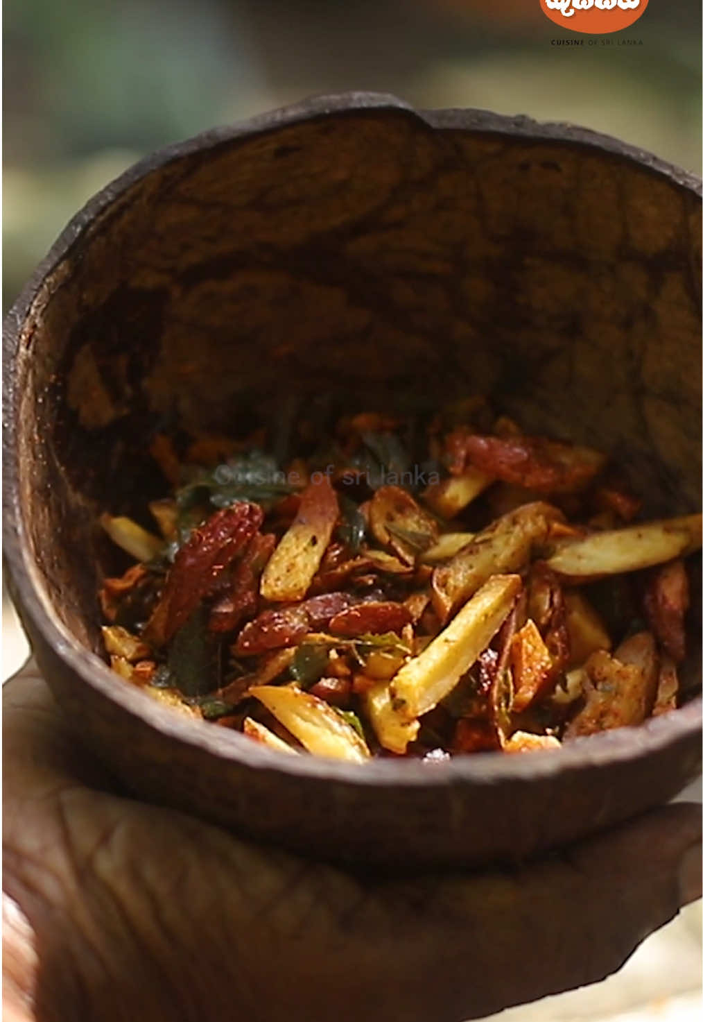 A post by @cuisineofsrilanka on TikTok caption: කොස් ඇට බයිට් සැරට මෙහෙම කෑවද.... #kussiya ##foodie #jack 