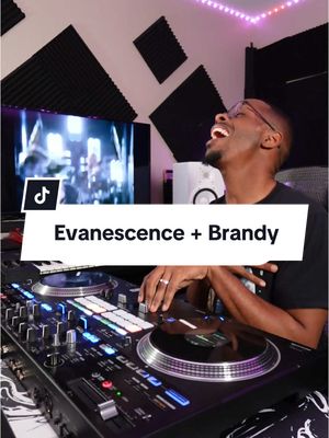 A post by @ihearcanvas on TikTok caption: I wanna be going under….(pause)🤌🏾 #evanescence #brandy #illegalmashup #ihearcanvas 