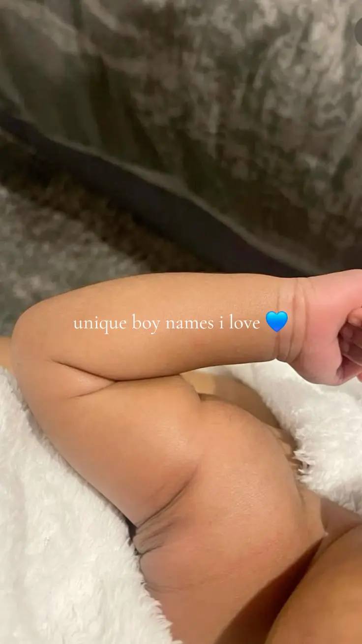 A post by @abundantlyblck on TikTok caption: #boynames #babynames #uniquenames #fypシ #viral 