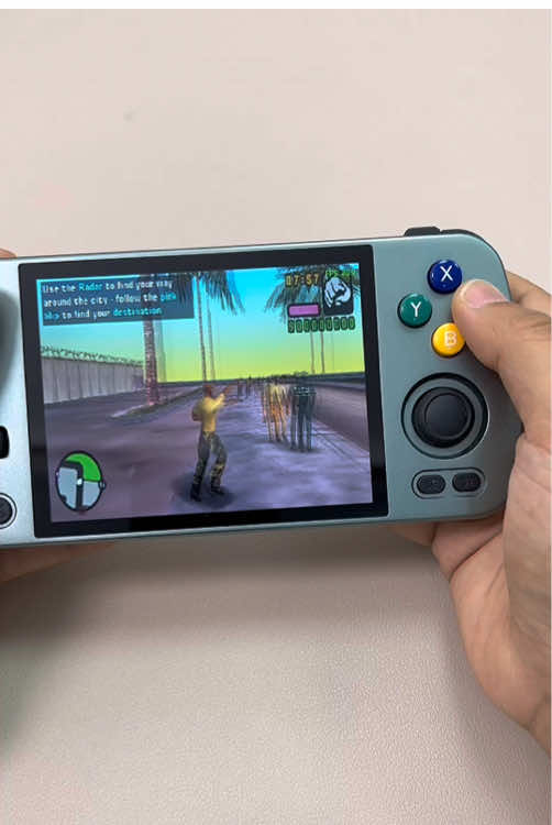 A post by @anbernic_official_usa on TikTok caption: #anbernic #handheldgaming #tiktokgaming #tiktokshoprestock #tiktokshopmothersday #retro #retrogaming 