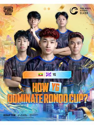A post by @pubgmobileesports on TikTok caption: How did YG dominate RONDO CUP? 1⃣ Consistent drop points 2⃣ Smart utility usage 3⃣ Key position control 4⃣ Relentless firepower & eliminations But that’s not all — what else made them unstoppable? 💬 Drop your analysis in the comments! #PUBGMOBILE #PUBGMOBILEESPORTS #2025PMRC #RONDOCUP