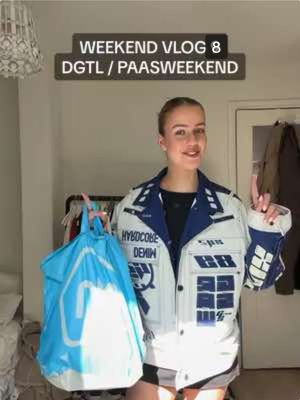 A post by @ieresh on TikTok caption: DIT WEEKEND WAS GEWELDIG AAA 🤭🤭🤭 perfect festival weer ook wow met de liefste vriendinnennnn💞 #vlog #amsterdam #dgtl #loft #adamtoren #festival  