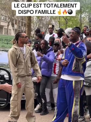 A post by @amk75officiel on TikTok caption: LE SON ET LE CLIP TOTALEMENT DISPO LA FAMILLE 🔥🔥🤞🎱 #pourtoi #fyp #NewMusic #psg 