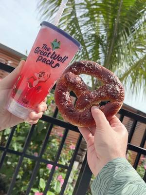 A post by @greatwolflodge on TikTok caption: Spring’s breaking out all over and we brought the drinks to match!  Drop a 🌸 if you’re coming for Spring Breakout! #greatwolflodge