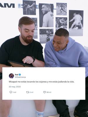 A post by @ibaillanos on TikTok caption: Mbappé por fin me ha perdonado. @Nike  #THEDREAMISREAL #teamnike