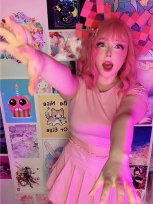 A post by @enyaarwyen on TikTok caption: Certified Minecraft JAM #Minecraft #minecraftmovie #aminecraftmovie #minecraftsong #minecraftmemes #cosplay #cosplayer #minecraftcosplay #fyp #foryoupage 