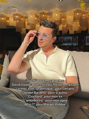A post by @davidvoinson on TikTok caption: La blonde ou moi c’est la même 👸🏼