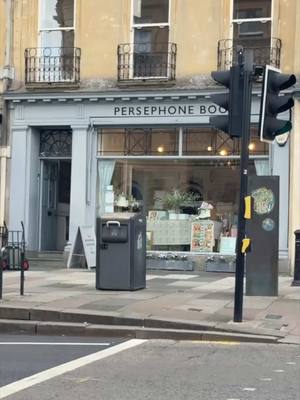 A post by @rubygranger8 on TikTok caption: Persephone Books in Bath! @Persephone Books 