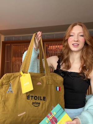 A post by @melissabecraft on TikTok caption: Landed in Paris with @Prime Video!!! 🥐🇫🇷🥖🩰 let’s seeeee what was waiting in my room. I’ve always wanted a @Repetto outfit 🥹 what do you think? #etoile #paris 