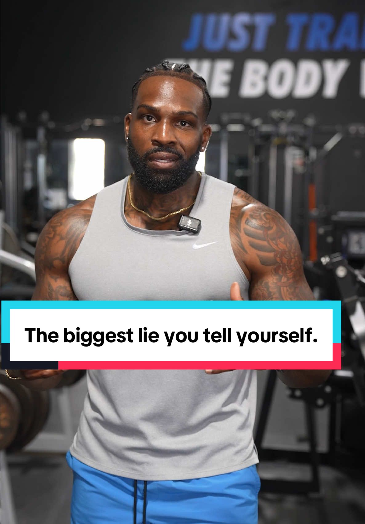 A post by @devinfitofficial on TikTok caption: Listen fam, I’m over the “It runs in my family” excuse. Fck all that.❌ You can change the trajectory of your future just by adopting better habits along with a better mindset. If you don’t do that you’re going to continue to struggle and spin your wheels with the progress you want to see in your life. There’s nothing in life that mandatory for you to except. You have the power of free will, which means you can decide to make a change and be that example for your family. If you’re ready to stop playing with your health and potential DM me the word “Change”, & let’s see if we would be a great fit. #fatloss #fatlosscoach #unlockyourpotential #builtowin 