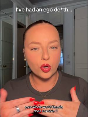 A post by @sheislivi on TikTok caption: Honestly the ego is such a powerful thing I didn’t even realize check IG for full pod ep