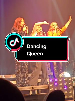 A post by @loweather on TikTok caption: Priscilla Betti, Cécilia Cara & Gini Line chantent Dancing Queen de Abba ! Les comédies musicales #priscilla #priscillabetti #ceciliacara #giniline #dancingqueen #Abba #lescomediesmusicales #sausheim #eden #concert #live #music #show #festival #zenith