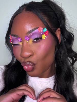 A post by @colourpopco on TikTok caption: @mykaila ♡ giving us a makeup look that's warm and real and bright using the NEW Disney Tangled Collection by ColourPop! 🌼💜🍳 Live your princess dreams with this limited-edition collection now on TikTok Shop. 👑✨🌸