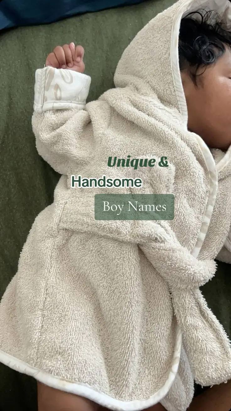 A post by @abundantlyblck on TikTok caption: #boynames #uniquenames #babynames #fyp #fypシ #viral 