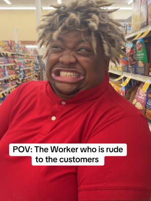 A post by @suburban_prince on TikTok caption: POV: The worker Who Is Rude To The Customers @michaelpavlik 