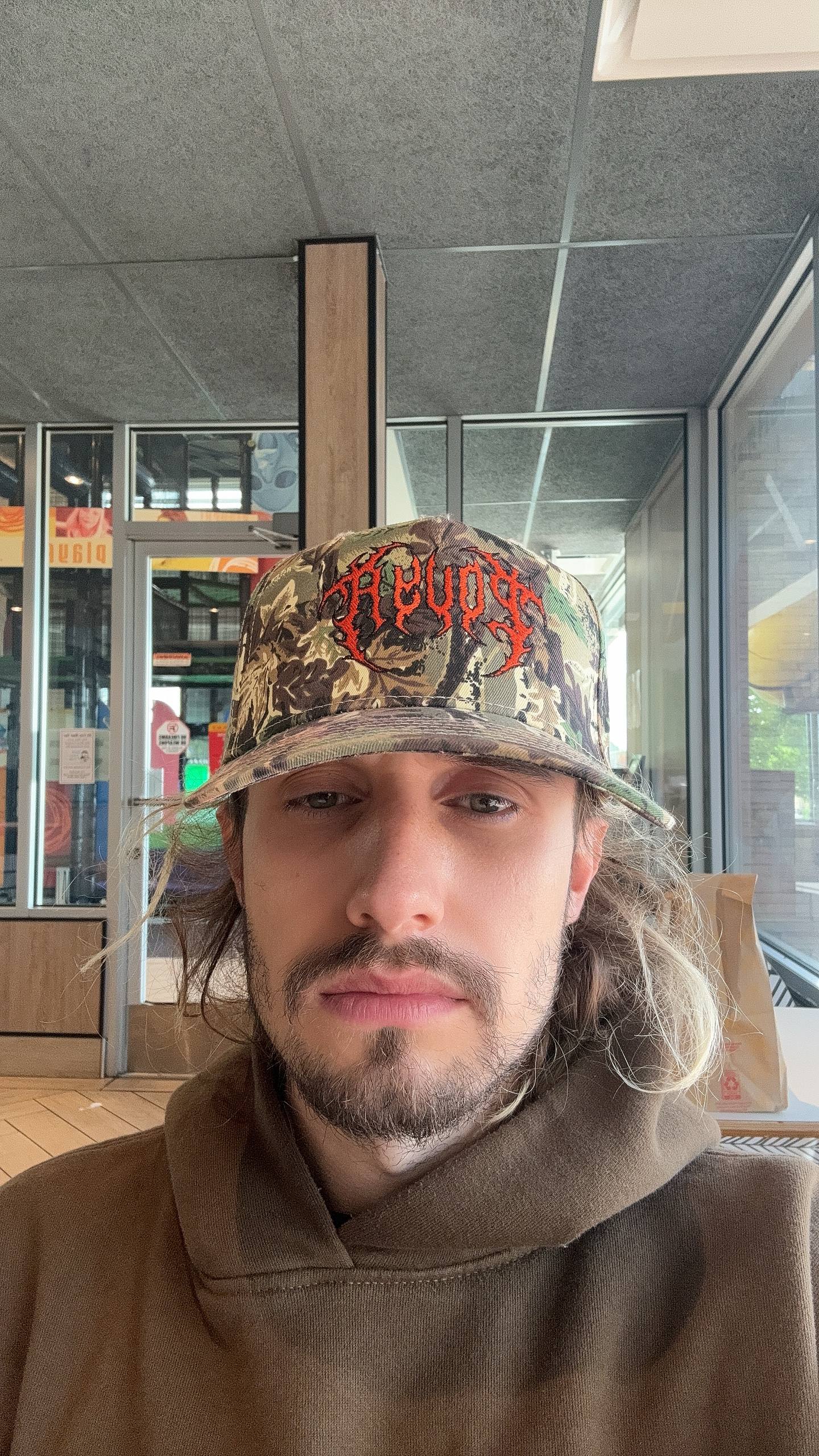 A post by @pouya on TikTok caption: CLOWN OUT NOW 