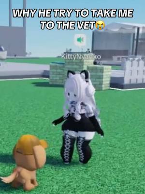 A post by @its_cxldkid on TikTok caption: WHY ME #robloxfyp #micup #micuproblox #robloxvc #ontaproblox #jesus #proleefic #hypothetical #scream #prank 