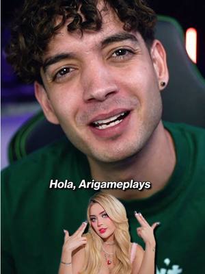 A post by @nandoweee on TikTok caption: Hola @ARIA 🍓 nunca escupas para arriba 💦🇲🇽 #arigameplays #musica #yerimua #mexico 