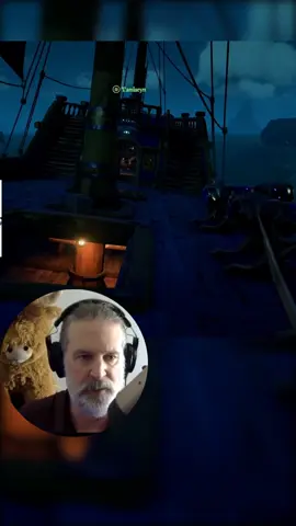 A post by @naturalgeekery on TikTok caption: Thrilling Heroics with the Crew last night! 💀 #seaofthieves #krakened #heroics #adventure #twitch #streaming 