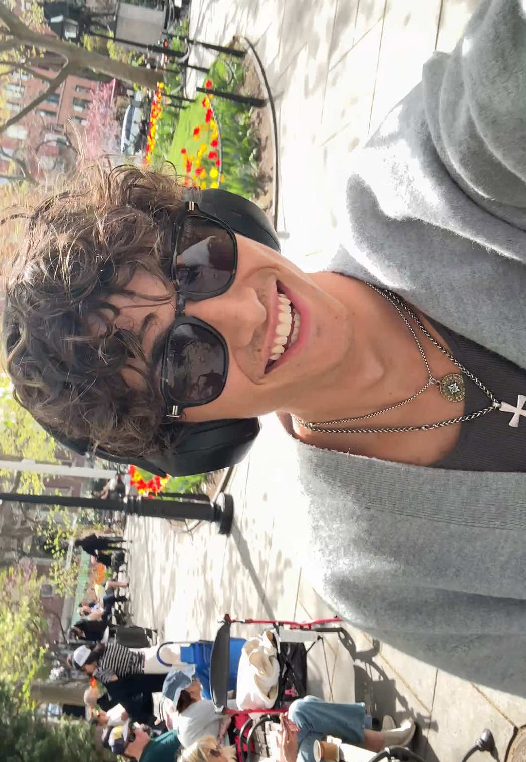 A post by @gavincasalegno on TikTok caption: on the way to meet up w wifey🍒💛