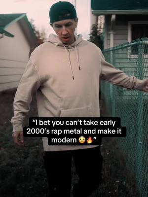 A post by @ekohmusic on TikTok caption: this is what it’s like when you mix Heavy Rock & Rap in 2025 😳🔥 #rapmetal #numetal #sleeptoken #fy #ekoh 
