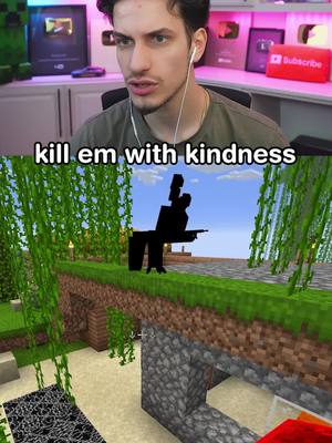 A post by @moosecraftmc on TikTok caption: horror mobs are so friendly #minecraft #scary #horror #youtube #twitch #minecraftmemes #foryou #fyp #streamer #trendingreels #trend #minecraftbuild