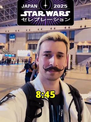 A post by @keinpart2 on TikTok caption: Wie sie rennen! 😱 | #StarWars #StarWarsCelebrationJapan #SWCJ #Eröffnung #Japan #Tokio #StarWarsCelebration #Convention #Event 