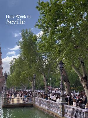 A post by @europeforyou on TikTok caption: Have you ever been to Seville in Holy Week? #seville #spain #holyweek #travel #traveltiktok #foryoupagе 