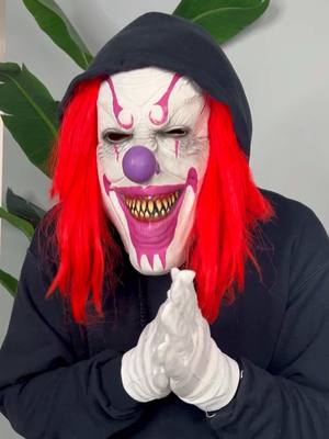 A post by @yoeslan on TikTok caption: Clown thought the sandwich was for him 🤡😂 #funnyvideo #monsterundermybed 
